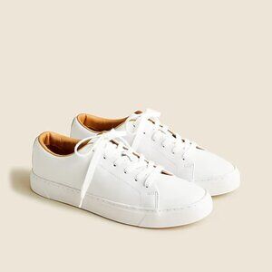 Jcrew Court Sneakers in Leather 10M